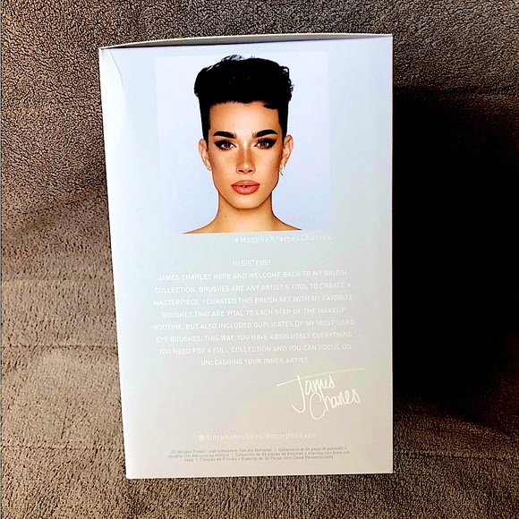 Morphe x James Charles 34 piece brush and sponge collection❤️ - Picture 3 of 3